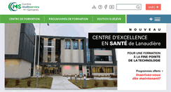 Desktop Screenshot of centremultiservice.ca